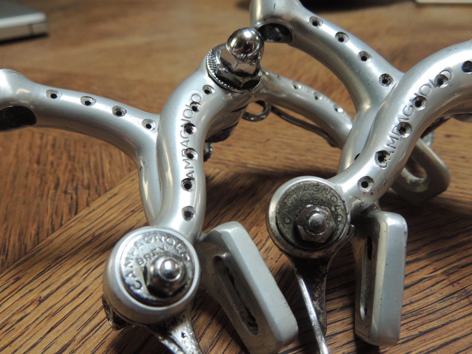 Drillium Campagnolo 4061 Super Record Brakes Standard Reach