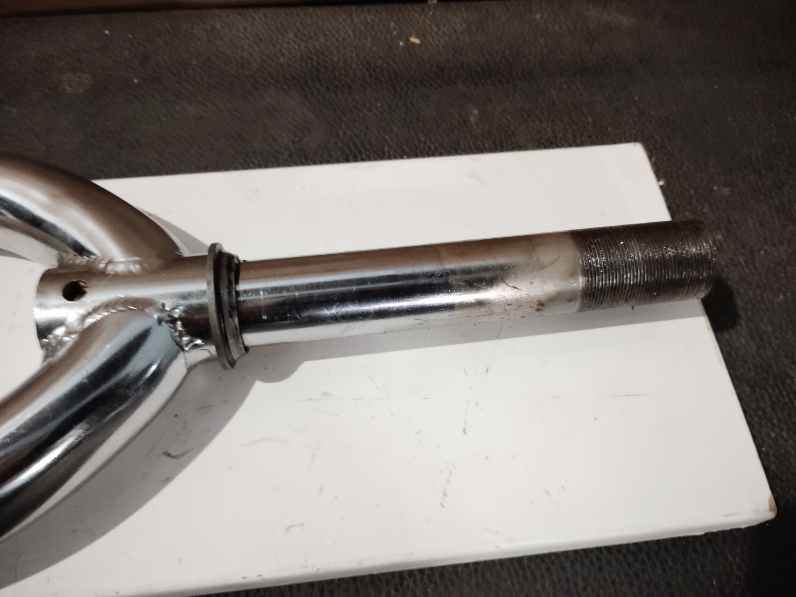 FREESTYLE FRONT FORKS 1″ THREADED 3/8″ AXLES