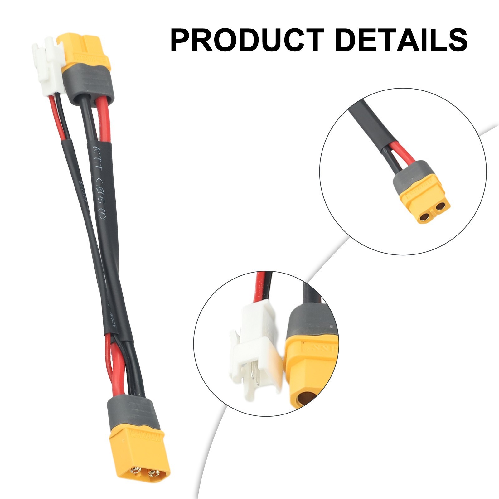 Light Set Cable Connection Line Power Cable For E-bike Electric Bicycle