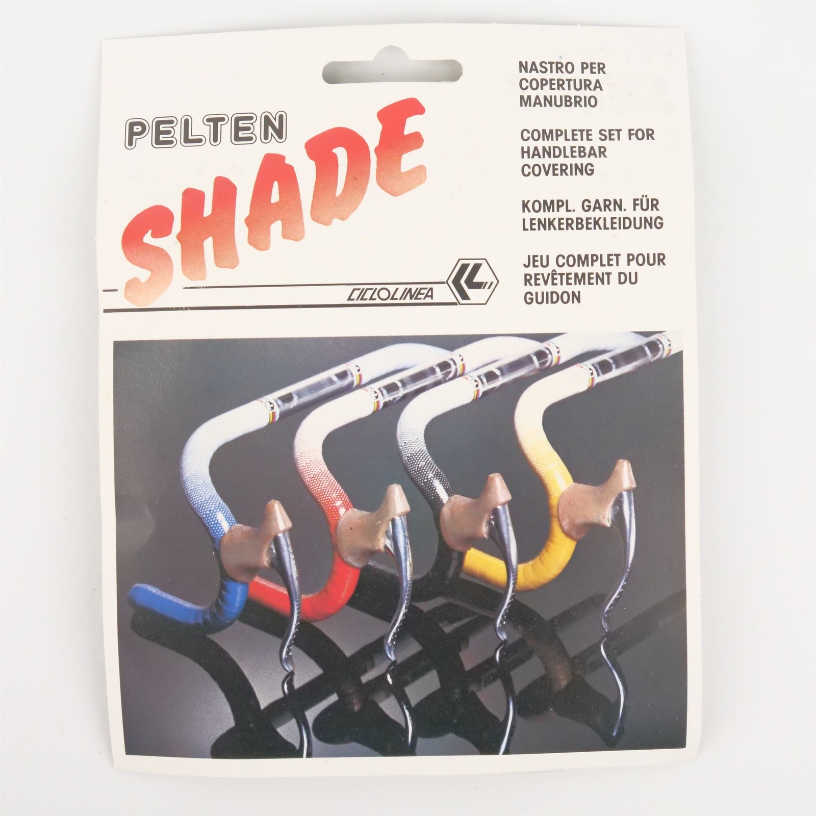 NOS Pelten Shade Handlebar Tape Pink to White Fade Italy Ciclolinea Vintage
