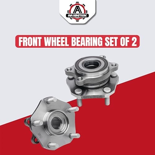 Front Wheel Hub Bearing Assembly Replacement Set of 2 by – 513357 2pcs