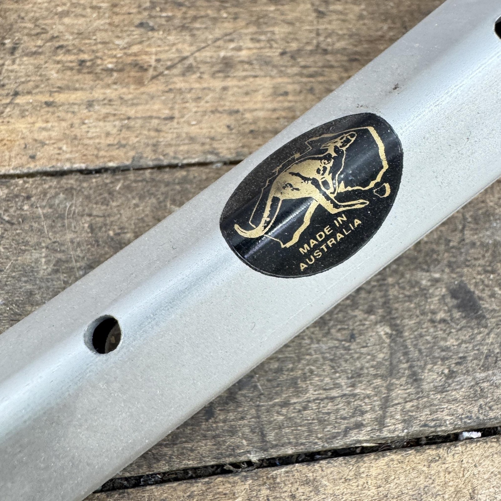 Vintage Velocity Dyad 700c Rim 32H Silver NOS Clincher Alloy Road Australia