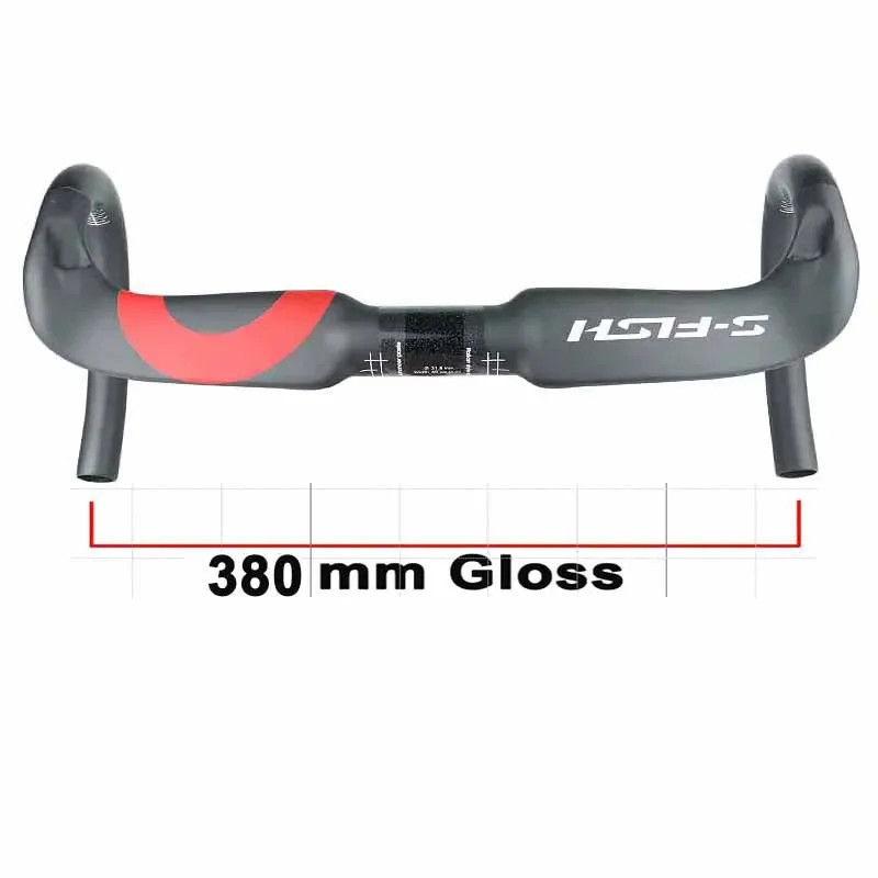 Full Carbon Road Bike Handlebar Drop Bar Matt/Gloss 31.8*380/400/420/440mm