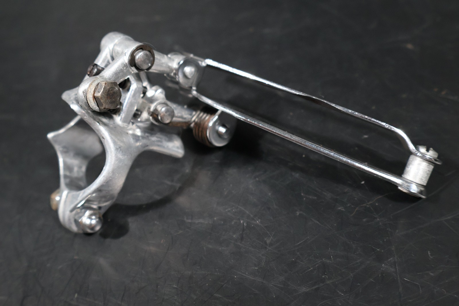 Campagnolo Nuovo Record Front Derailleur 28.6 Bottom Pull Italy Vintage Eroica
