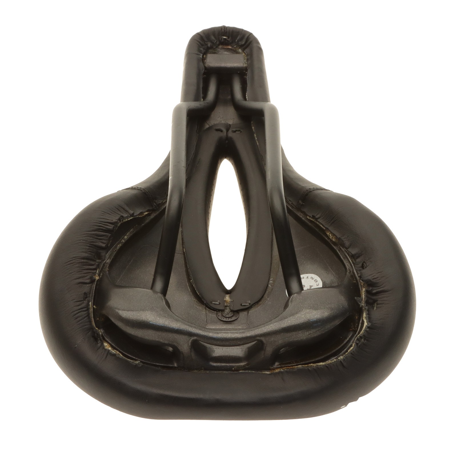 Selle Italia Ladies Trans Am Saddle FeC Alloy Rails Perf. Black Leather NOS NEW