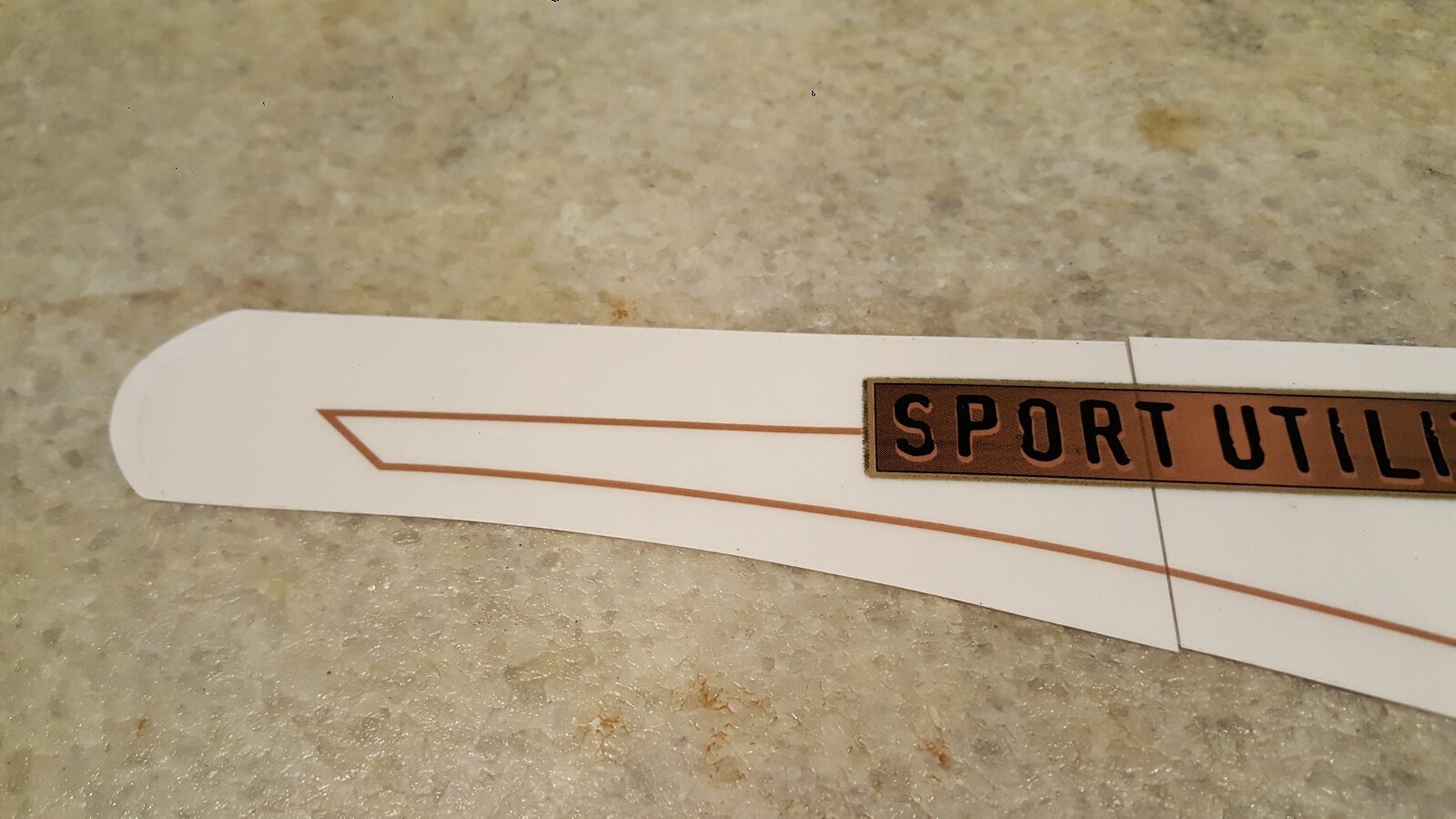«Sport Utility» Bicycle Chain Guard Decal Bike Sticker Chainguard Huffy FS 5147
