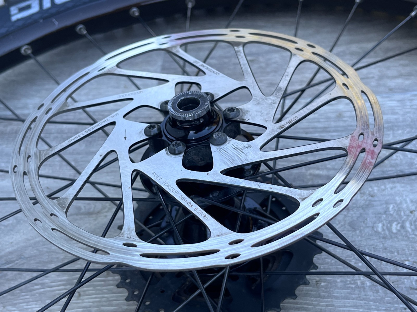 Rim rear wheel wheel 26 Cannondale Perp 26 Schwalbe Big Betty