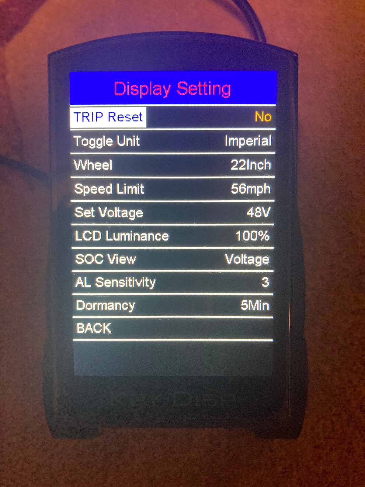 Key-Disp KD986 Color Display for Himiway, KBO, Yamee & More Bluetooth and FindMy