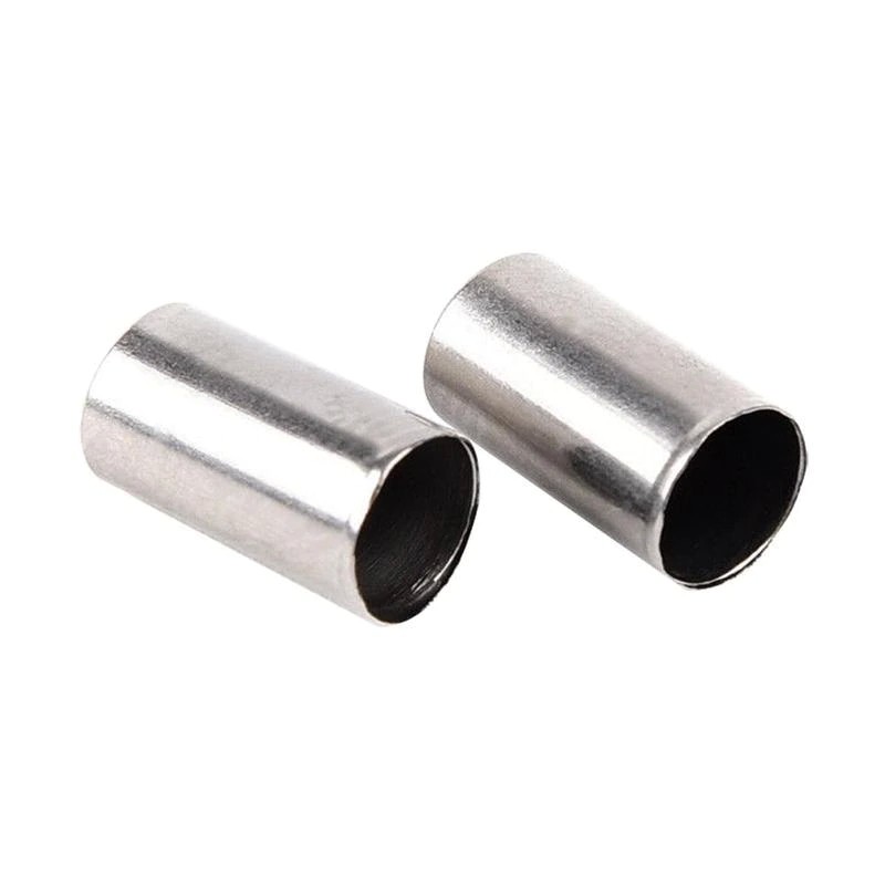 100x Cable End Cap Bike Brake Shifter Sleeve Crimps Ferrules Guide Aluminum 5mm