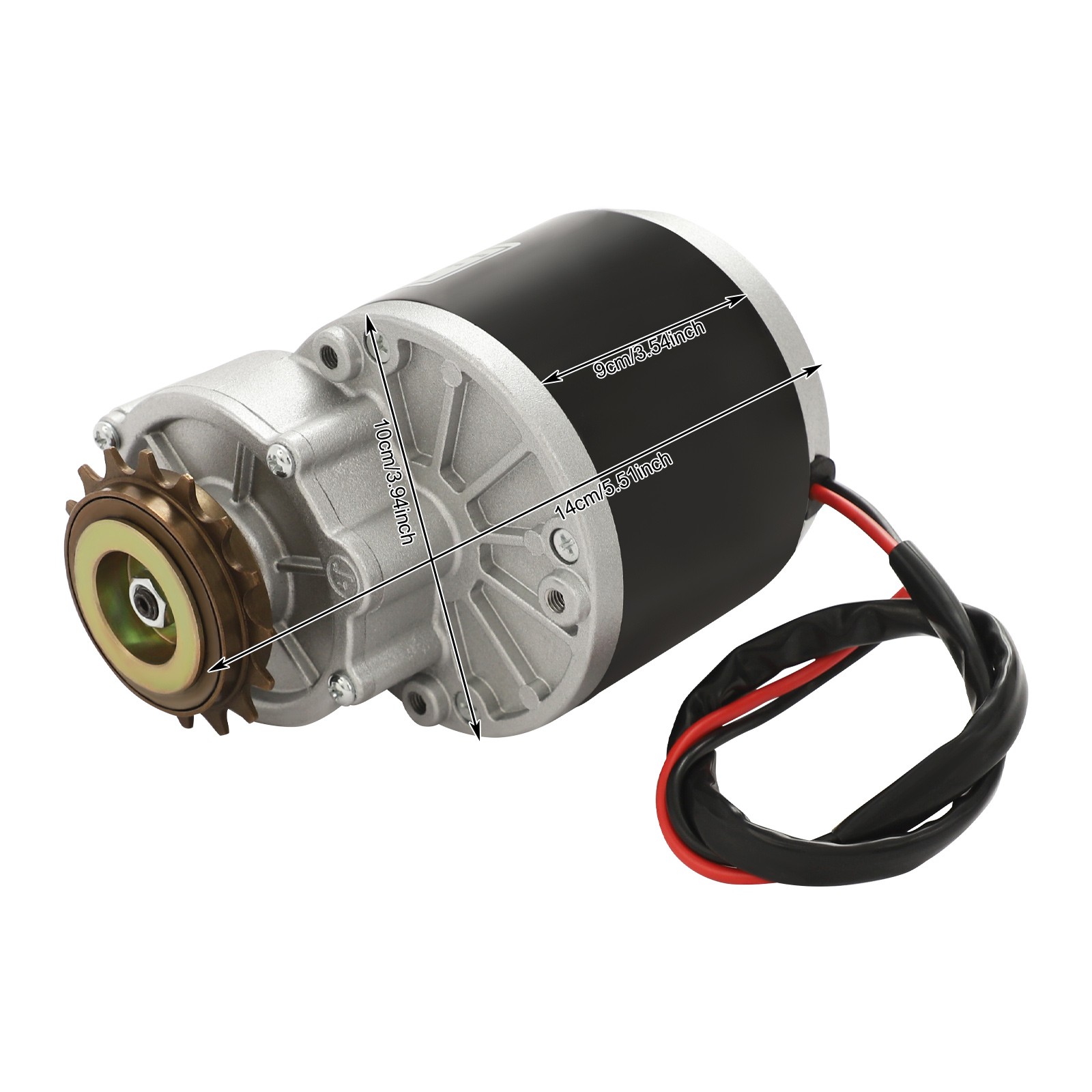 Electric Conversion Kit, E-Bike Modification Kit with LED Display, 24V 350W