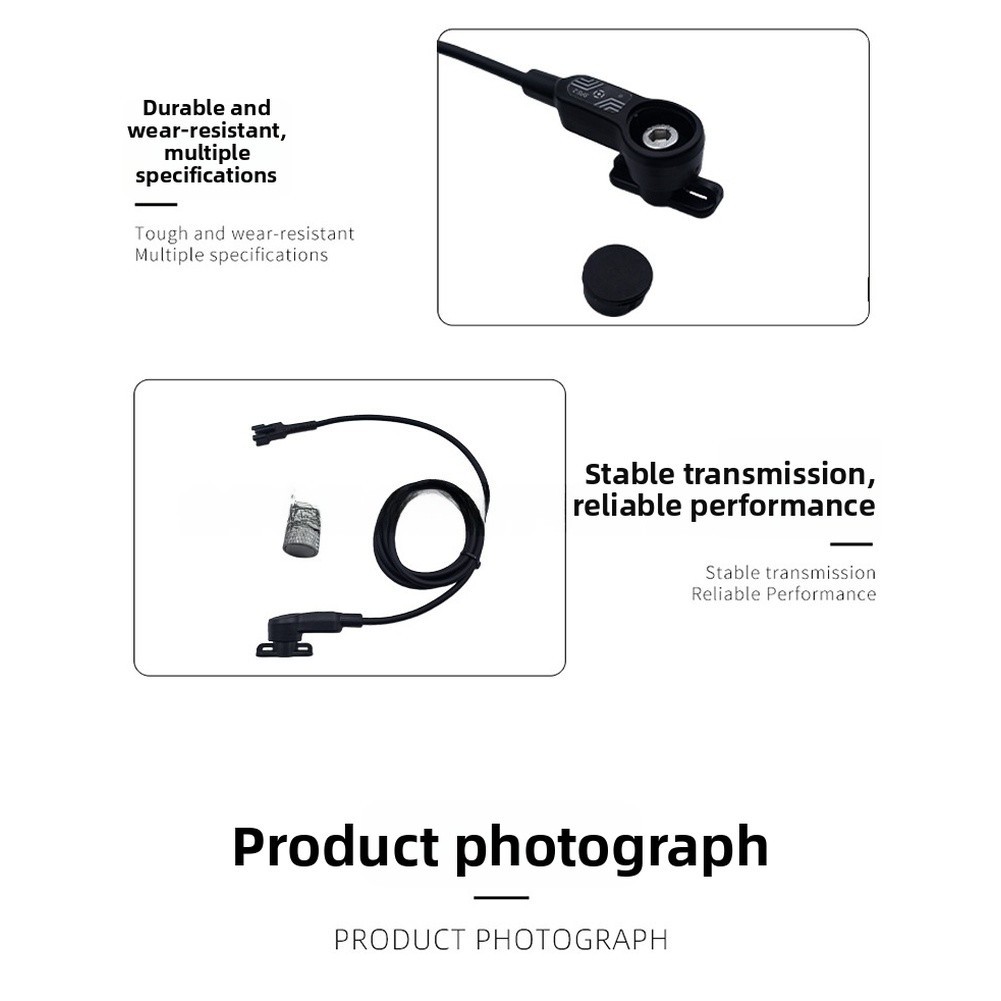 E-bike Speed Sensor Accurate Measurement Outdoor Durability dependable Signal