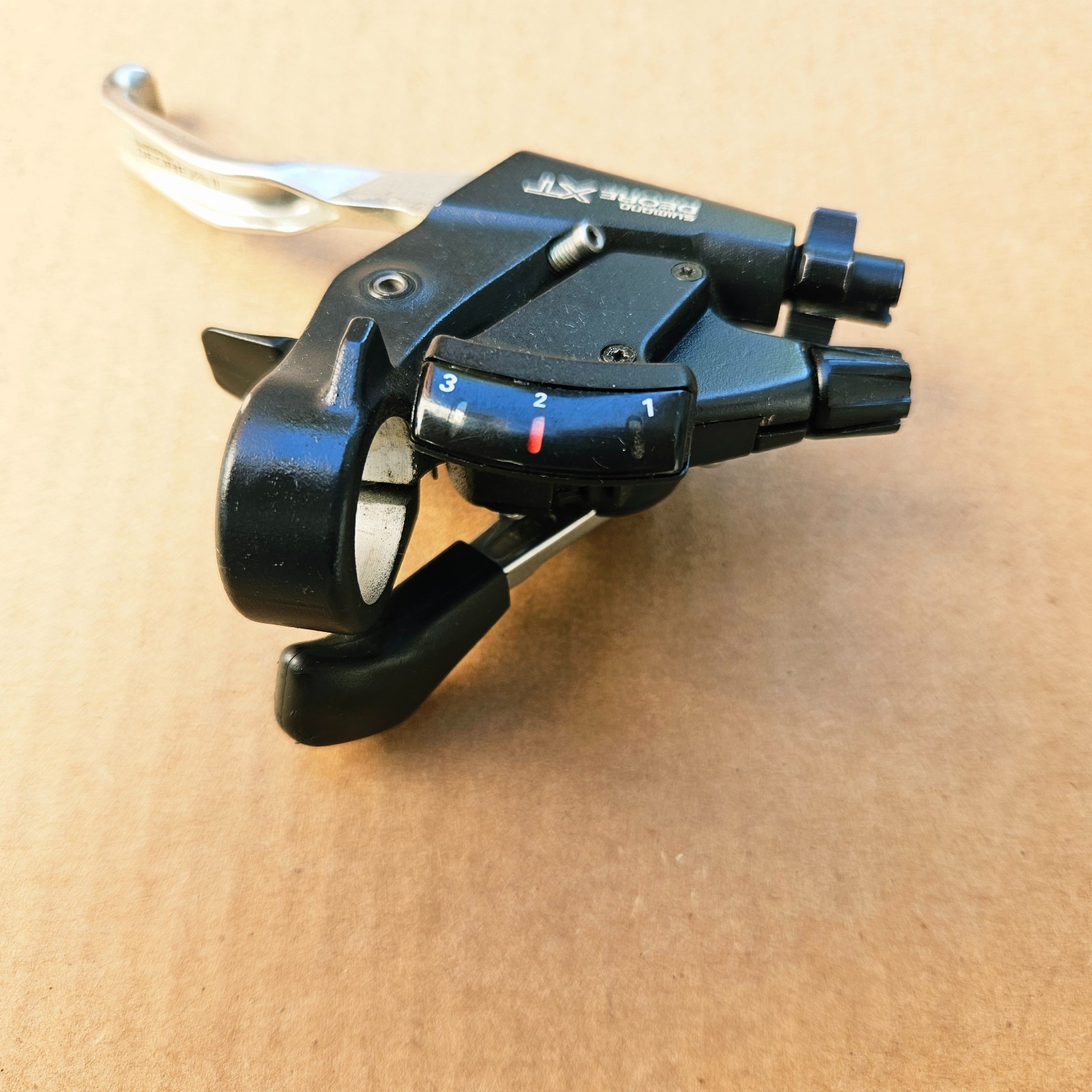Vintage Shimano Deore XT Left STI Shifter 3 Speed Triple ST-M739 Japan