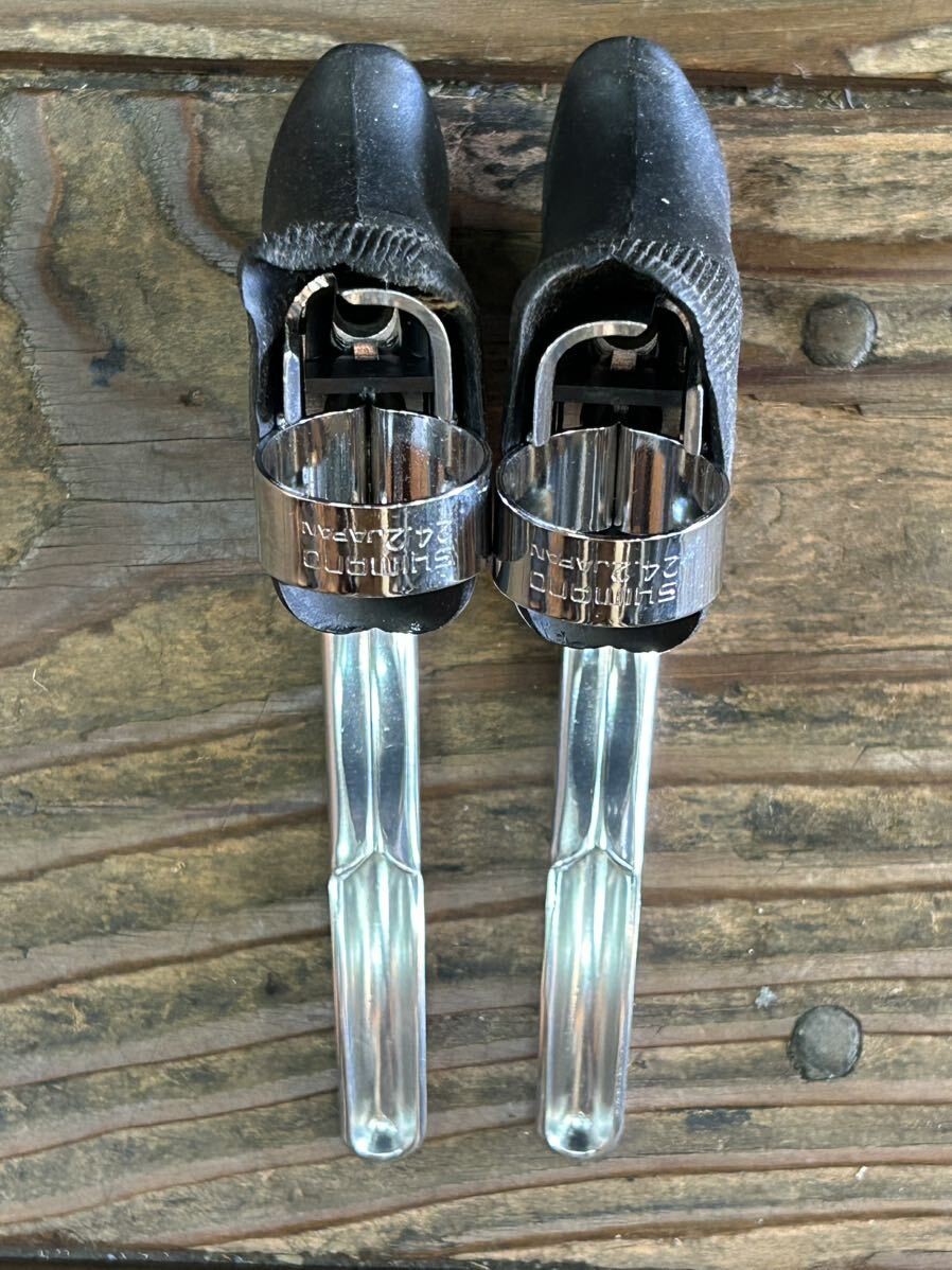 SHIMANO DURA-ACE AX AERO BRAKE LEVERS LOGO RARE BICYCLE 220g VINTAGE NOS