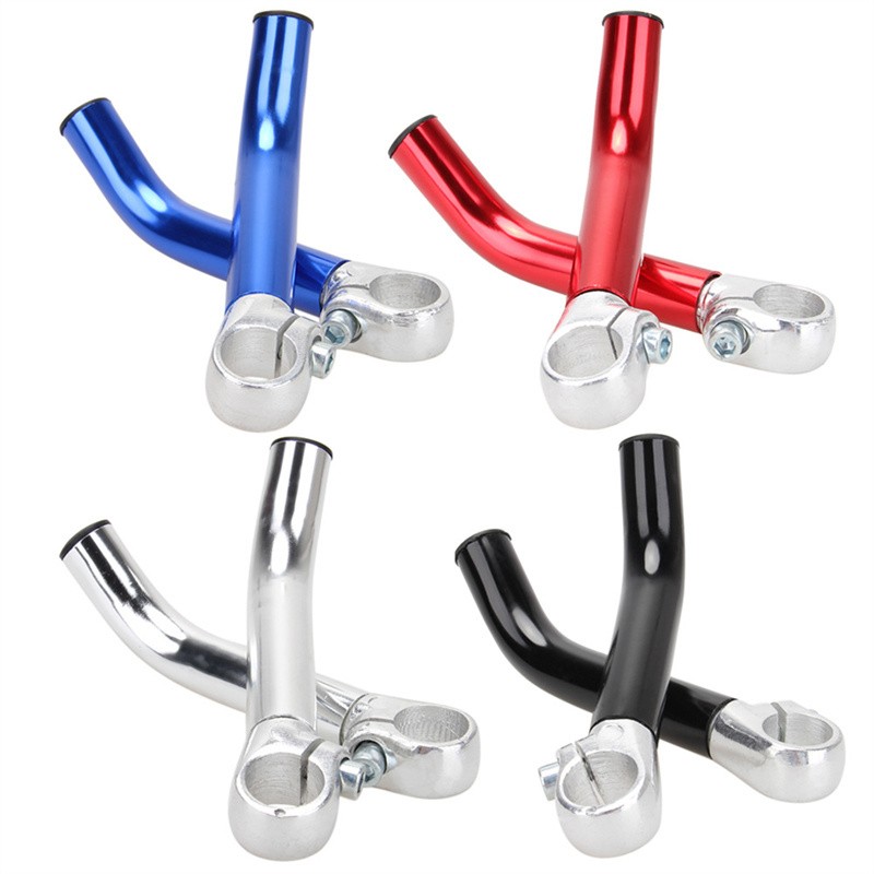 1Pair Alloy Bicycle Handlebar End Grips 22.2mm MTB Mountain Bike Handle Bar Ends