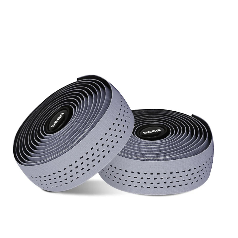 Road Bike Handlebar Tape Silicone ShockAbsorbing Tape EVA+PU Anti-Slip Bike Grip