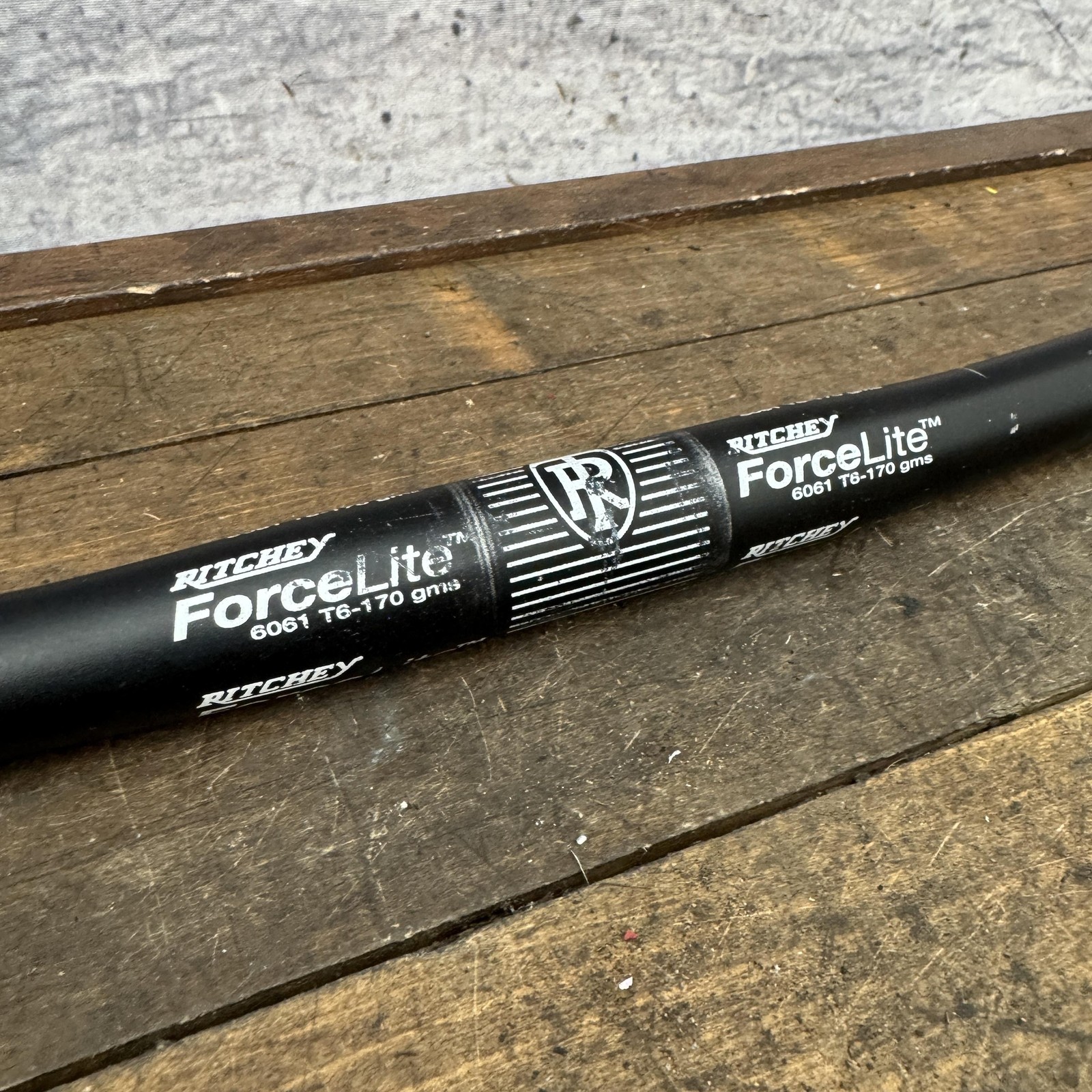 Ritchey Force Lite 6061 T6 Alloy Flat Handlebar 25.4 Clamp Black MTB Vintage