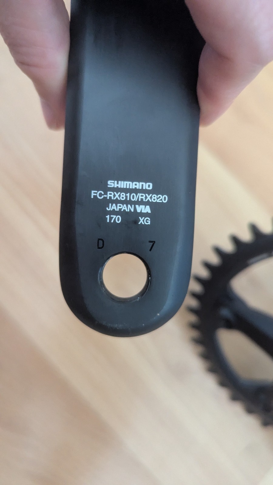 Shimano GRX 1x Crankset 170mm 40T FC-RX810 / FC-RX820