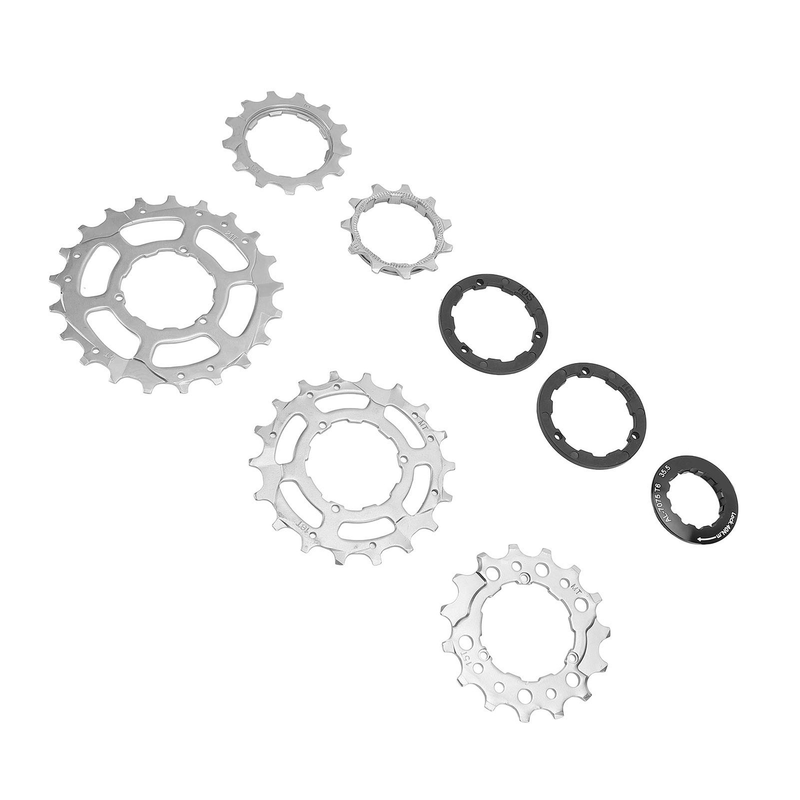 5 Speed Bike Cassette Stainless Steel Aluminum Alloy Smooth Cycling Bike Fl TTAH