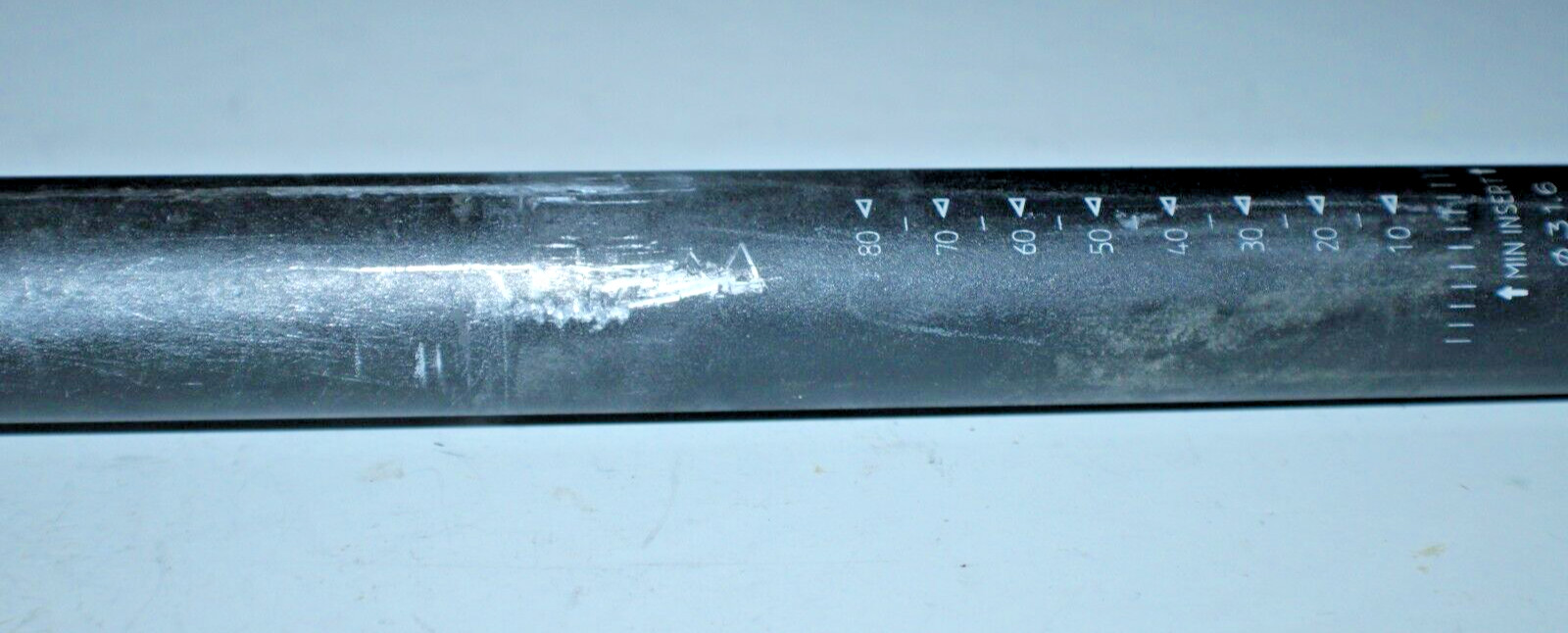 Seatpost Seat Tube 395/31.8mm 0-40mm Offset Black MTB Gravel Fast USA Shipper :)