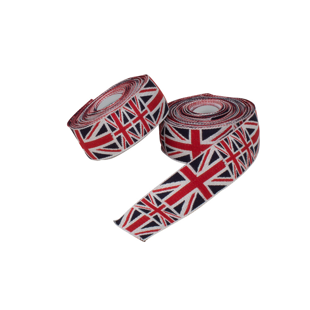 PRO+ BTP Woven UNION JACK United Kingdom Touring Bicycle Bike BTP Handlebar Tape