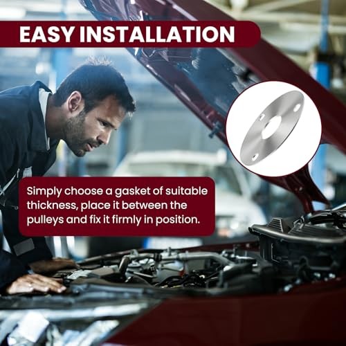 Allstar Crank Pulley Shim Kit – All31066 Replacement for Crank Pulley