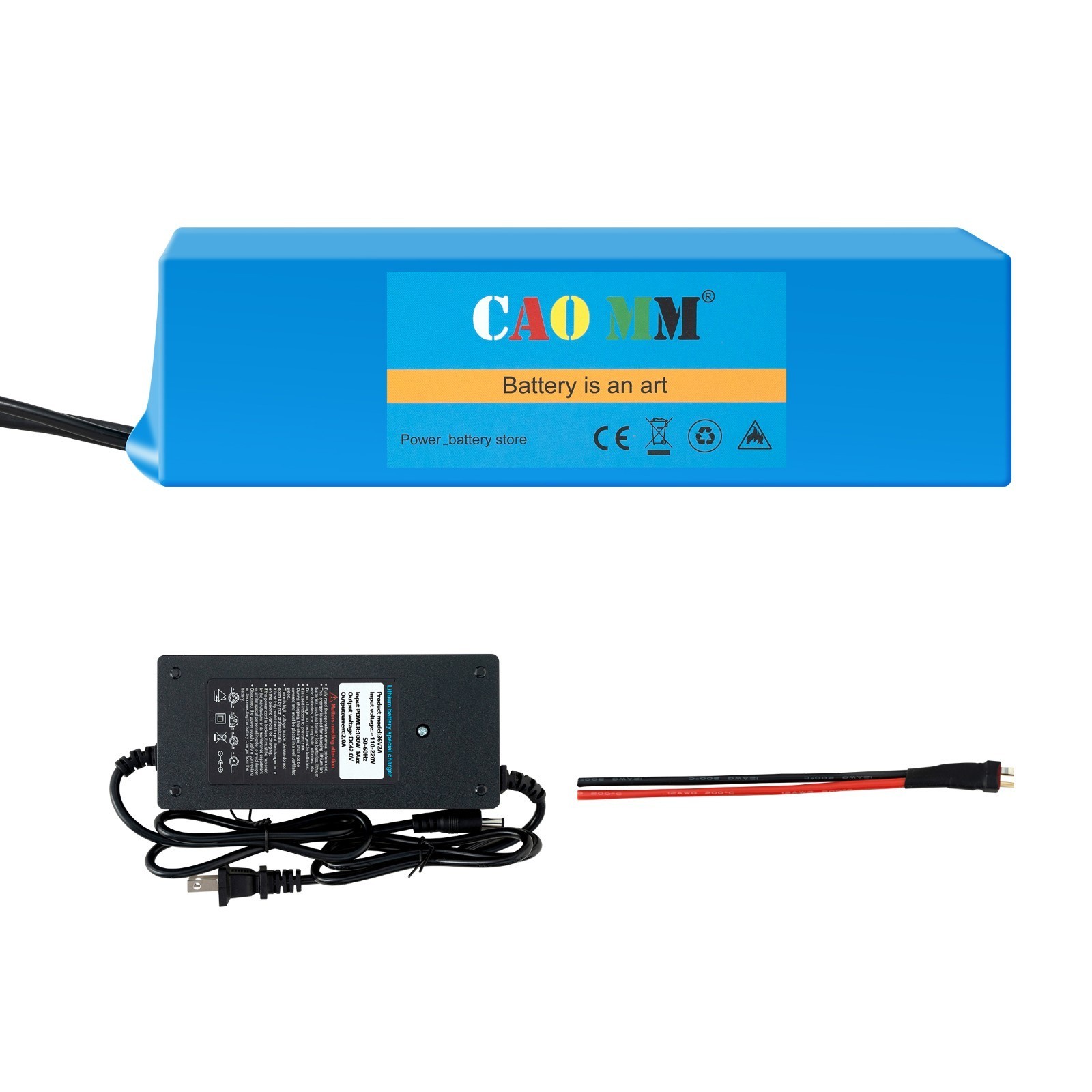 48V 8AH Ebike Lithium Battery for Electric Bicycle 100W-750W Motors W/ 30A BMS