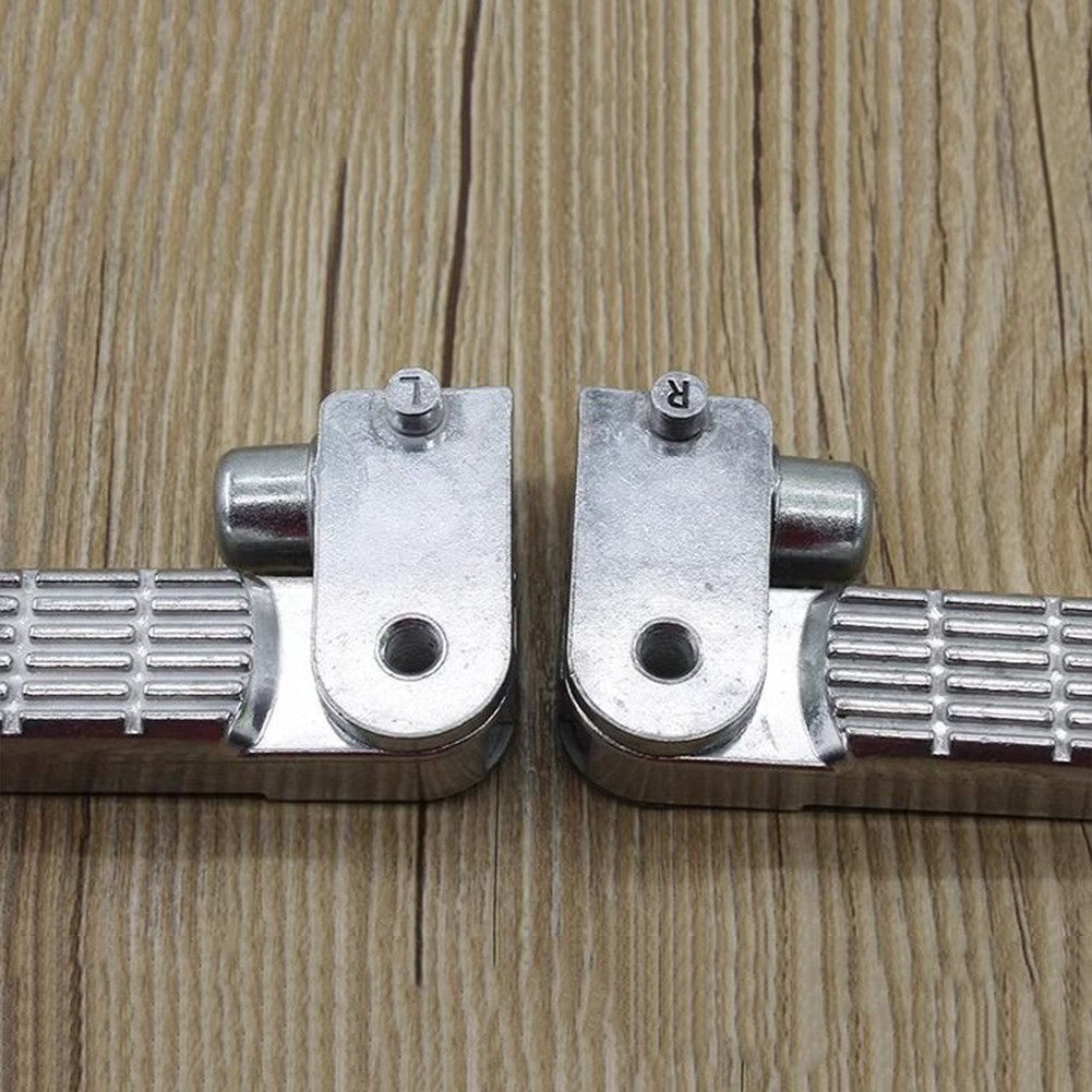 Folding Footrest Pegs for Electric Bikes Compatible with Various Models