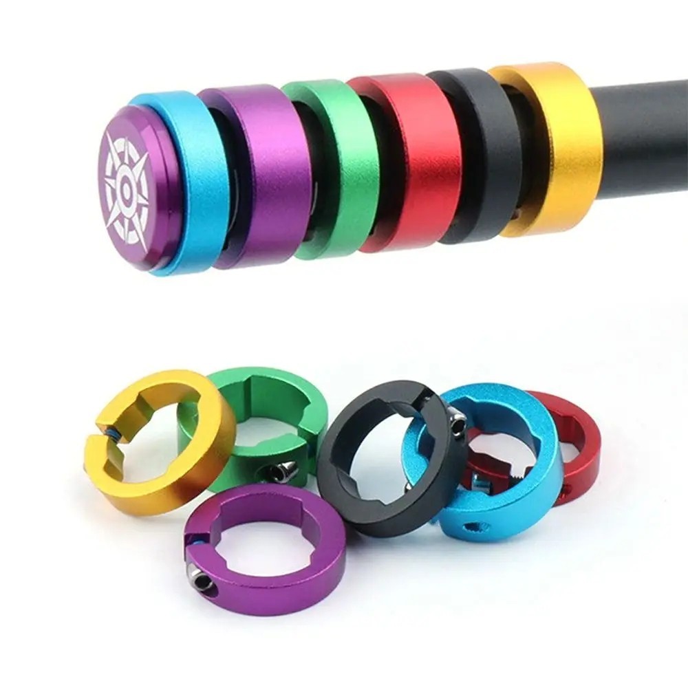 8/12mm Bicycle Grip Lock Rings Aluminum End Rings MTB Road Bike Bar Ends