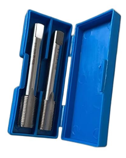 Bike Pedal thread repair kit, Right Hand and Left Hand Thread Tap Set, 9/16 x…