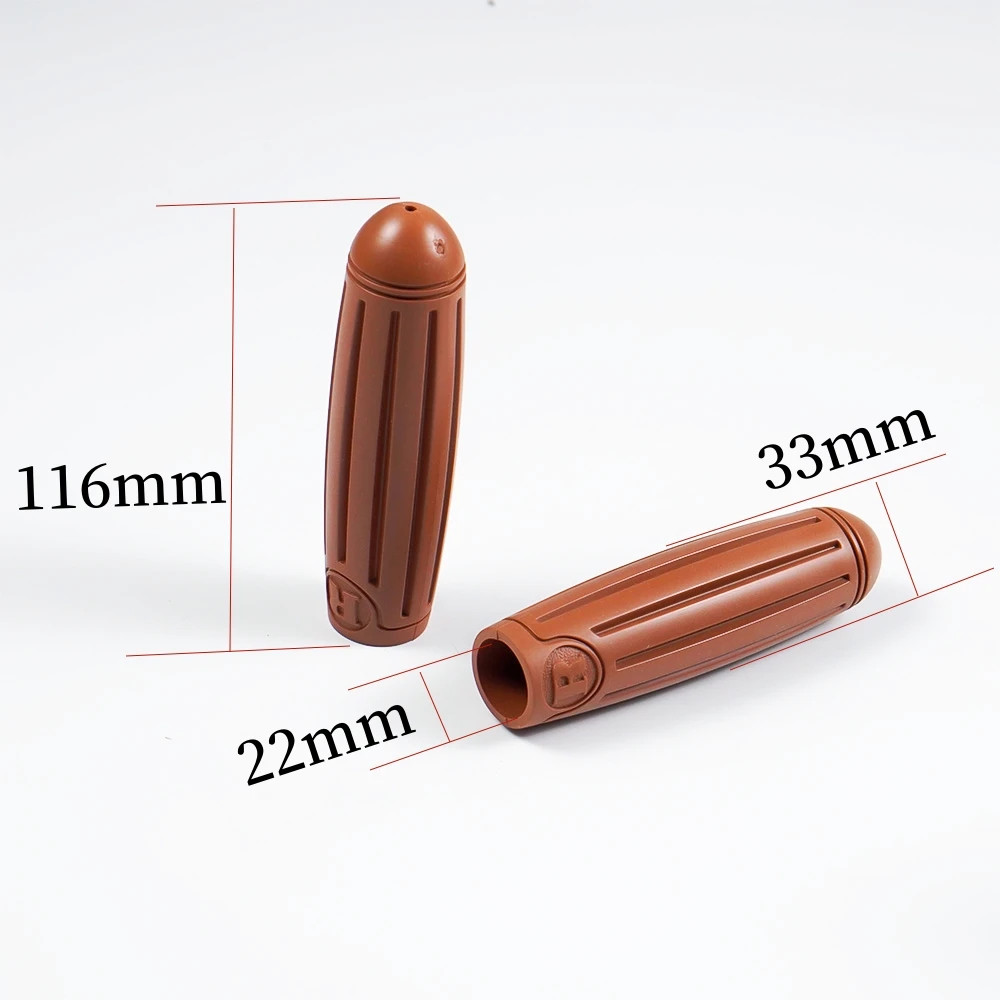Retro Bike Handlebar Grips 22mm Fixie Vintage Bicycle Handle Bar Covers