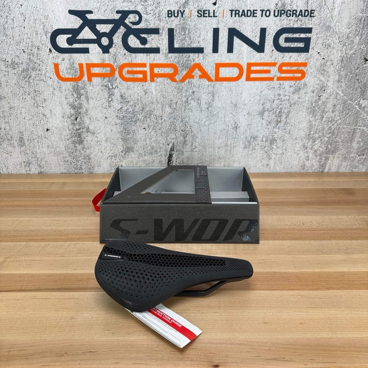 New! Specialized S-Works Power EVO Mirror Carbon Rails 155mm Saddle MSRP $475