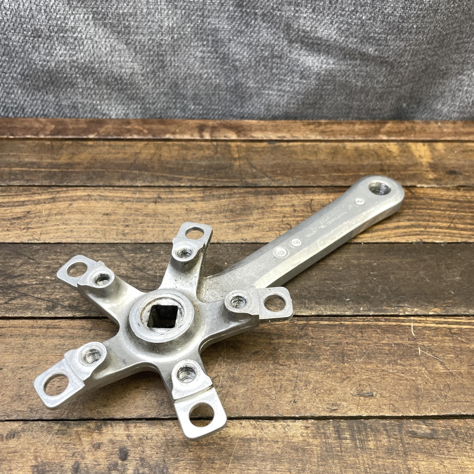 Vintage Shimano FC-B124 Crank Arm RIGHT 175mm 110 BCD Square Taper Road Bike
