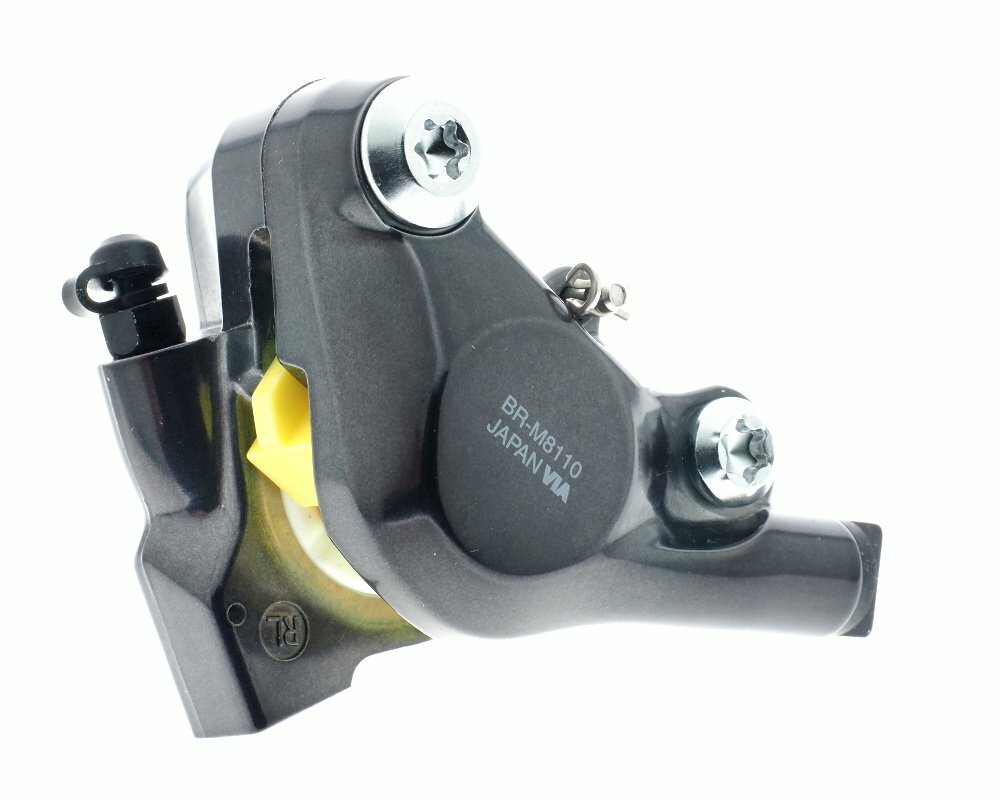 Shimano XT BL-M8100/BR-M8110 I-Spec-EV Disc Brake Lever/Caliper Set Flat Mount