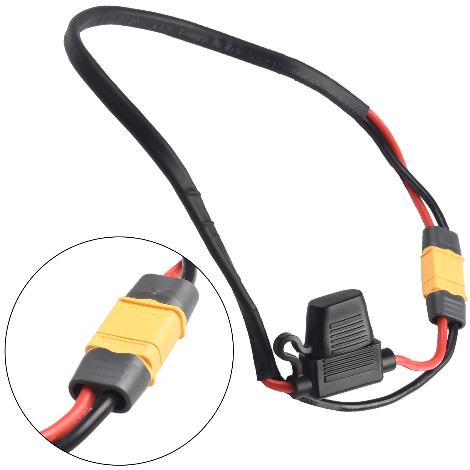Power Cable/14AWG Discharge Wire Ebike High Temperature-Resistance