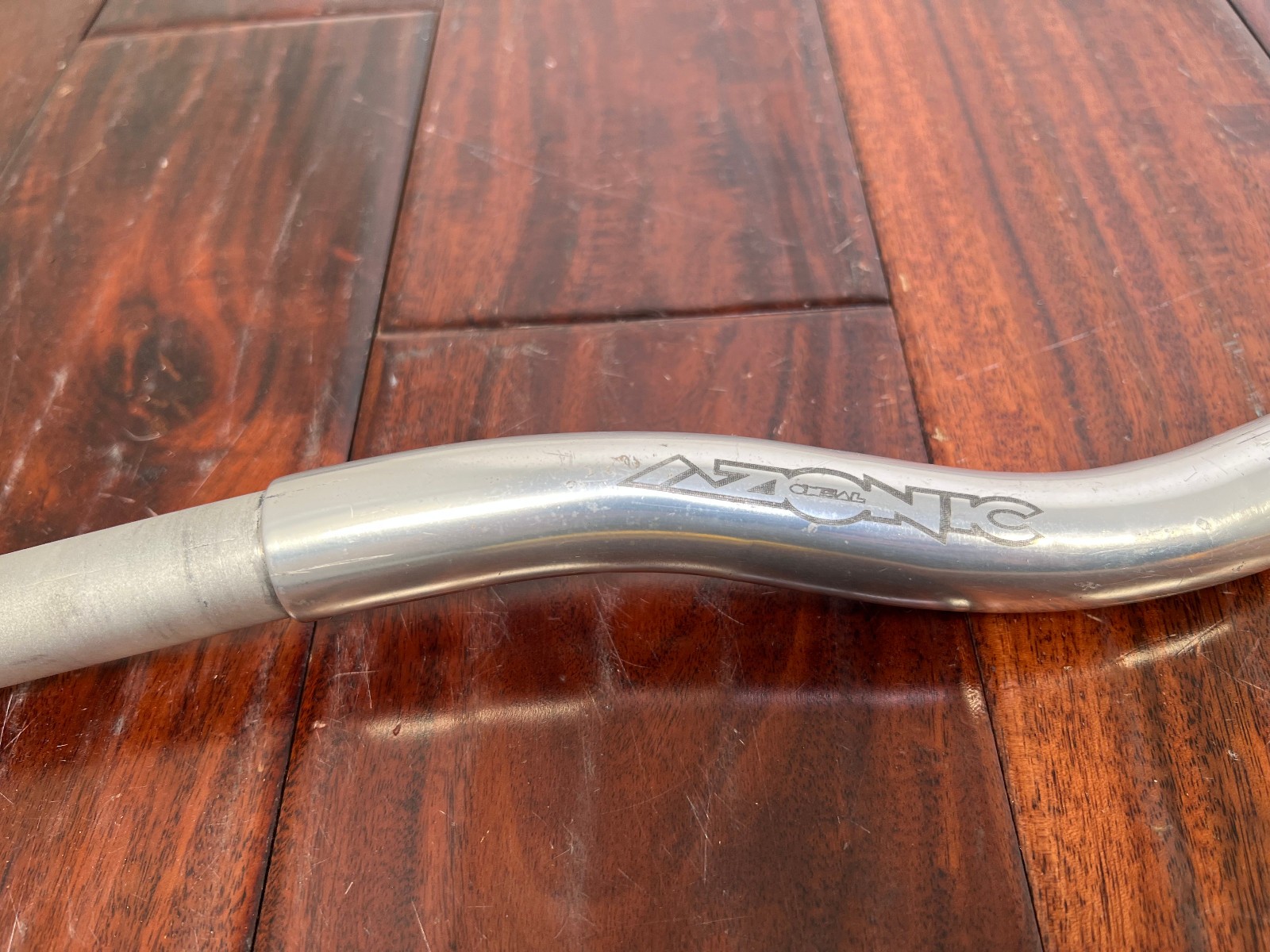 Vintage Azonic ONeal PDW Double Wall Riser Handlebar Silver 25.4 645mm Retro MTB