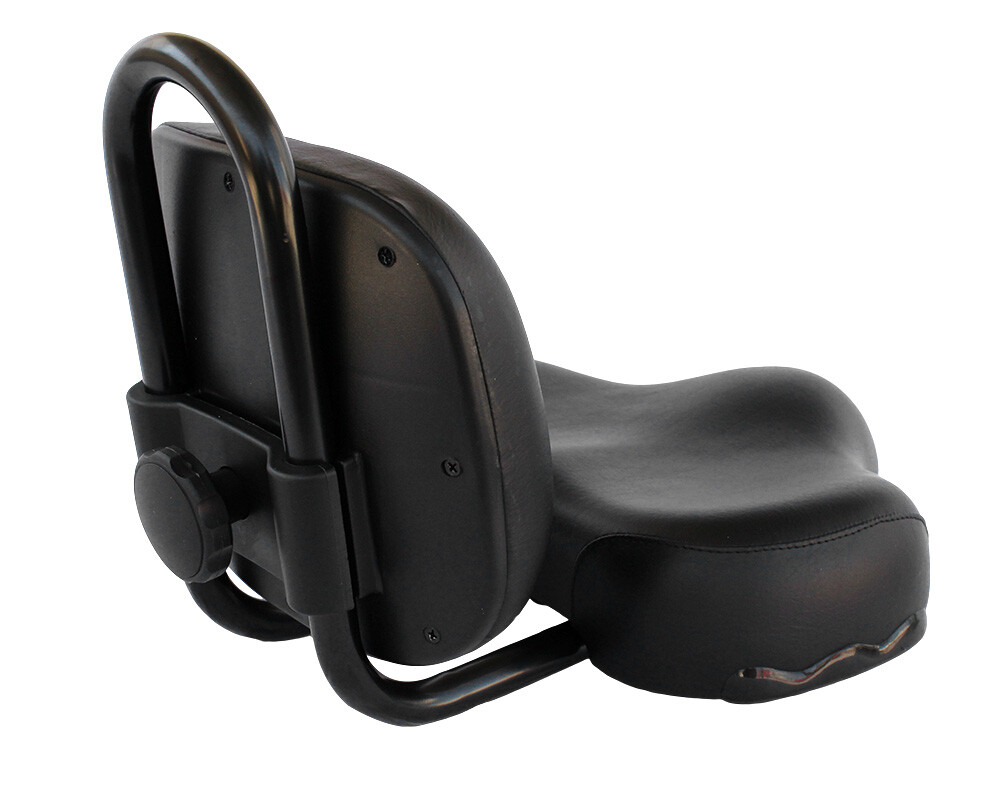 Universal Comfortable Soft Seat Wide Cruiser Bike Adjustable Backrest Saddle NEW