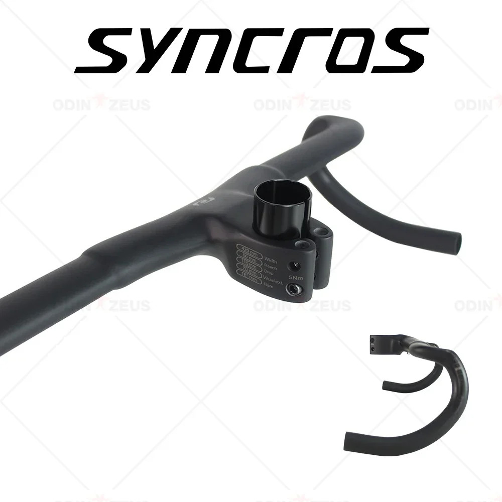Carbon Integrated Gravel Road Bicycle Drop Bar Full Internal Cable Routing