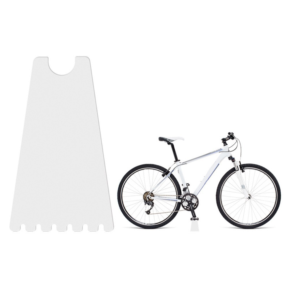 Compact Clear for acrylic Kickstand for Mountain Bike Road Bike 14 cm x 8 cm