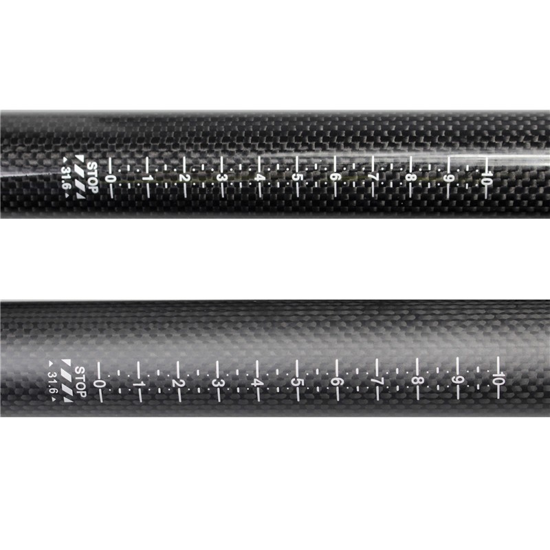 Carbon Bicycle Seatpost 25.4/27.2/30.8/31.6mm MTB Road Bike Seat Post 350/400mm