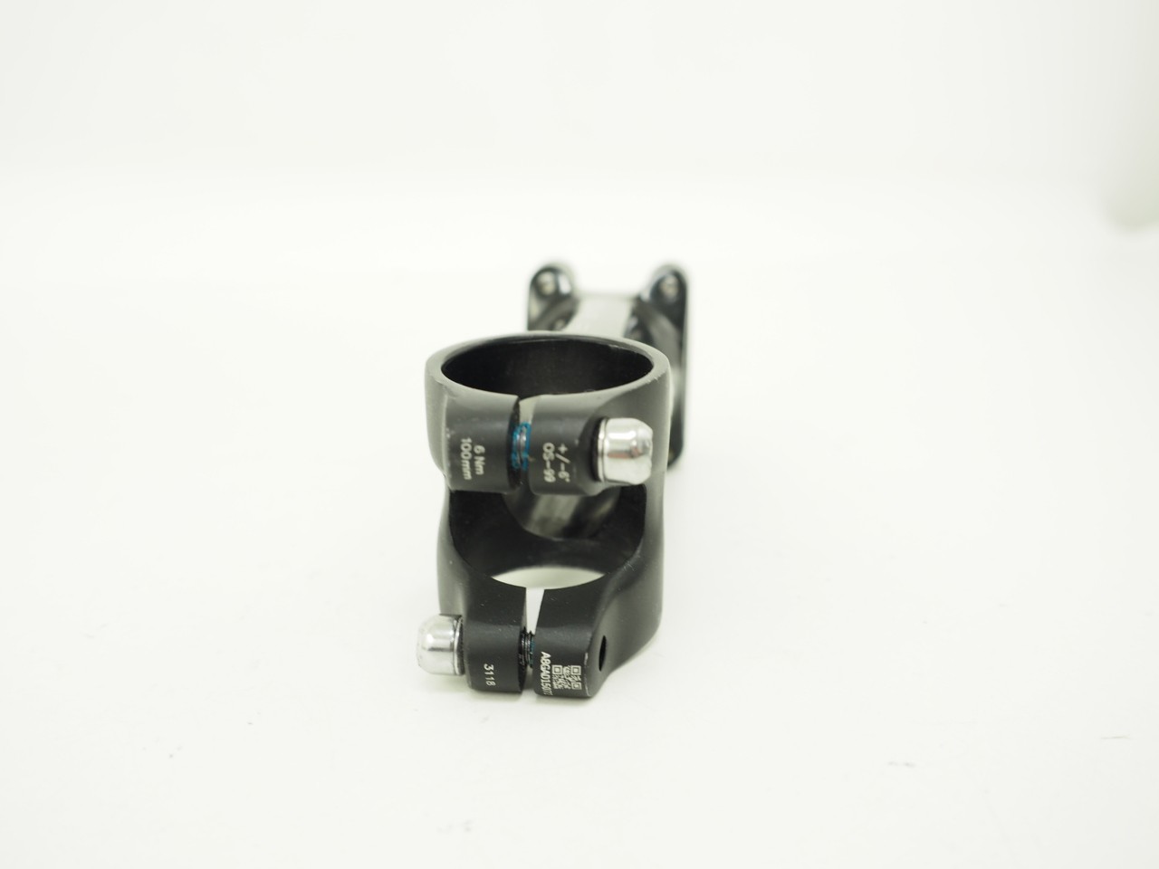 FSA Energy Road Bicycle Stem 100mm x 31.8mm x +/-6° x 1-1/8″ Black / Silver *NOS