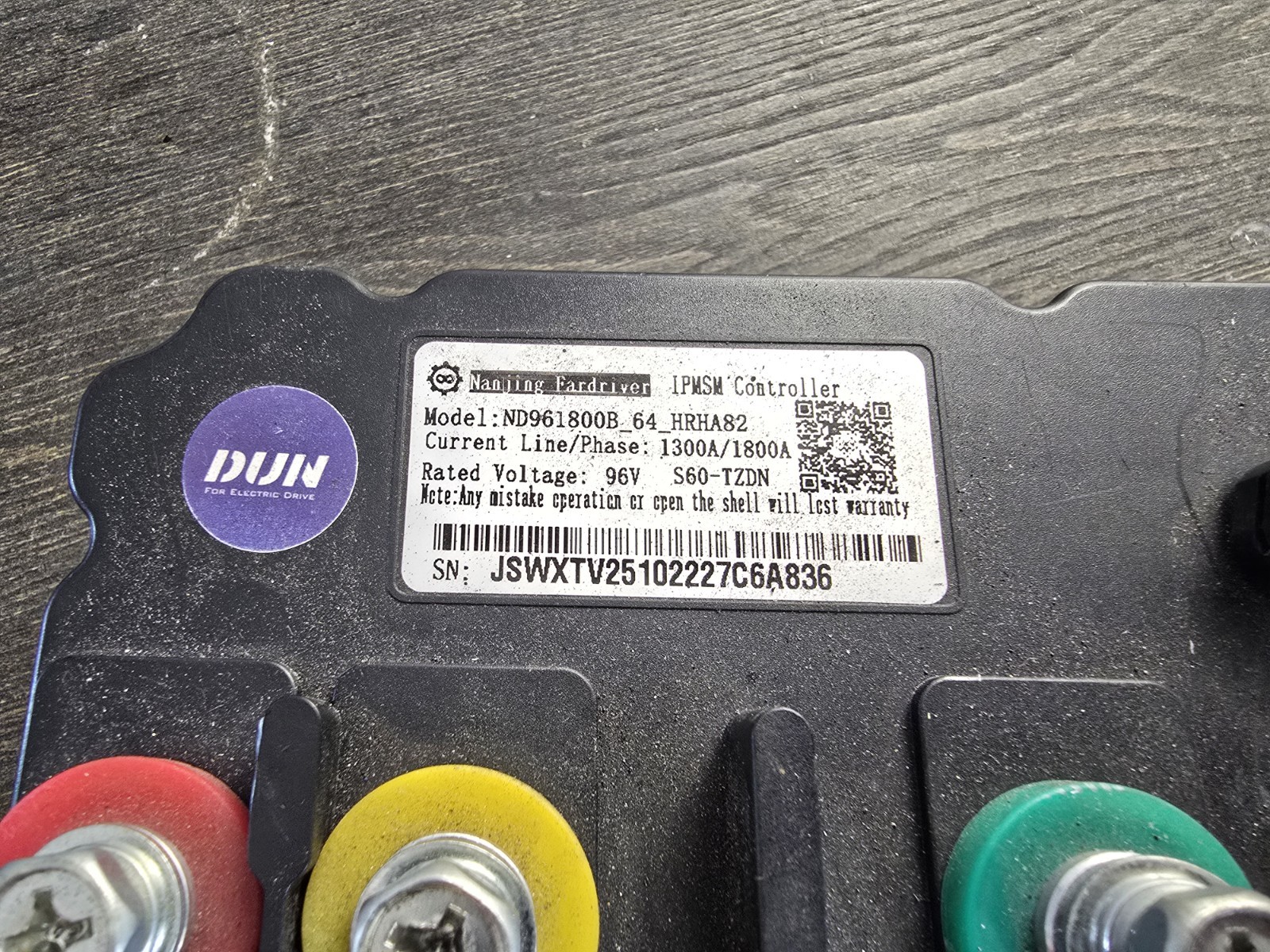 For parts – FarDriver ND961800B – Encoder Only, Not Halls.