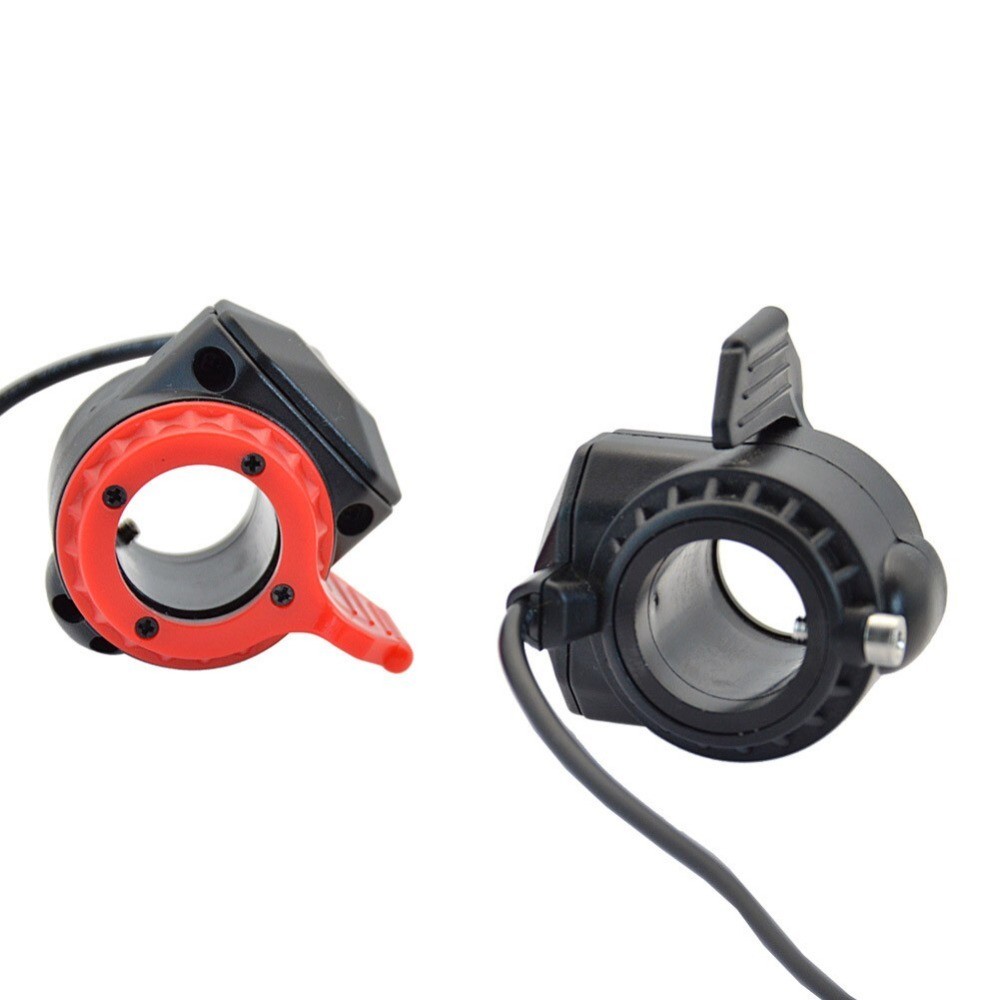 Left&Right Scooter Accessory Black Thumb Throttle Part Flame Retardant