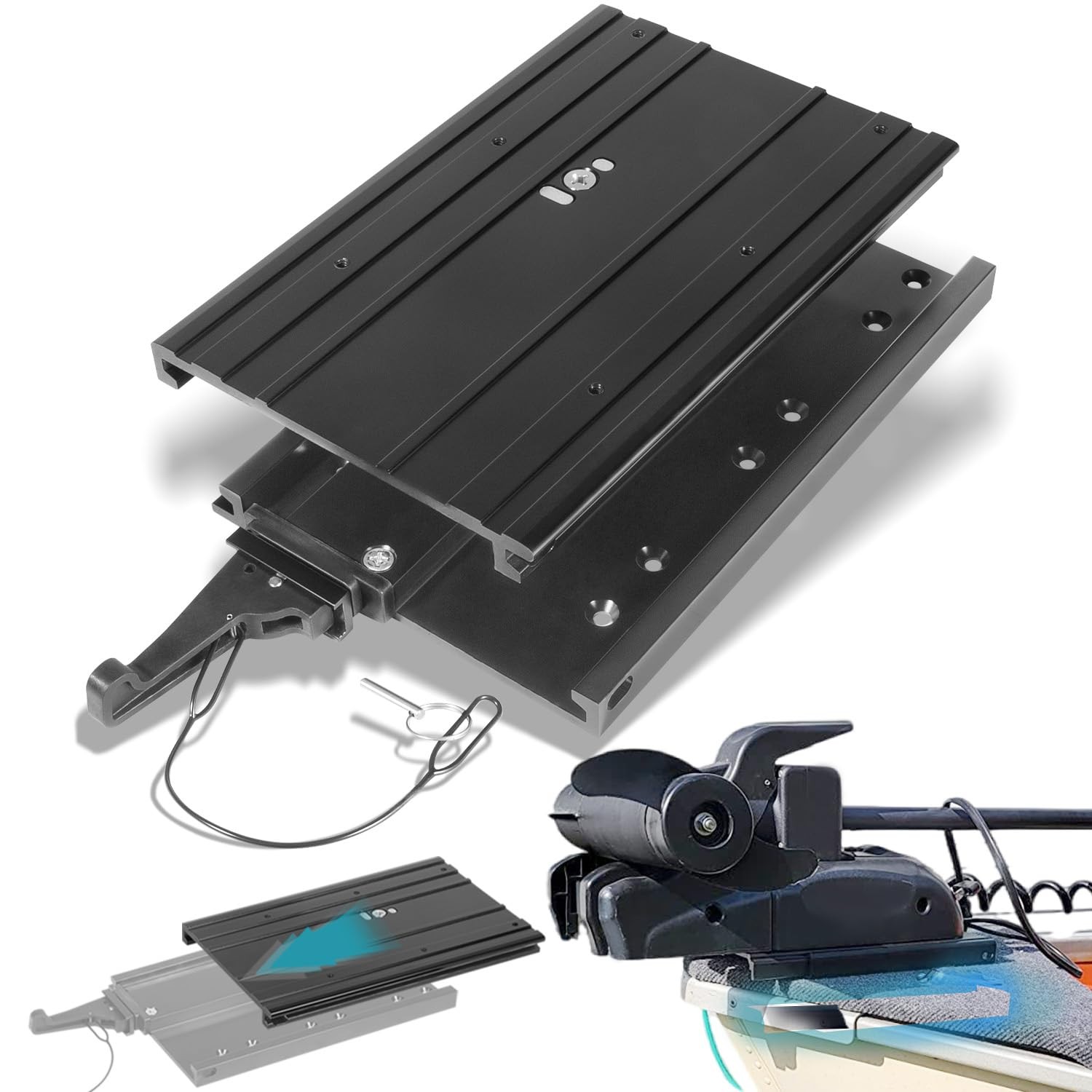 1854060 MKA-32 for Minn Kota Ulterra, Terrova, PowerDrive, DeckHand 40 black