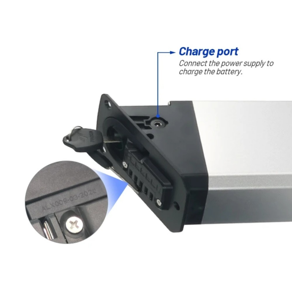 G-force T42 Folding Electric Bike Battery 48V 20Ah Li ion Ebike Batteries Pack