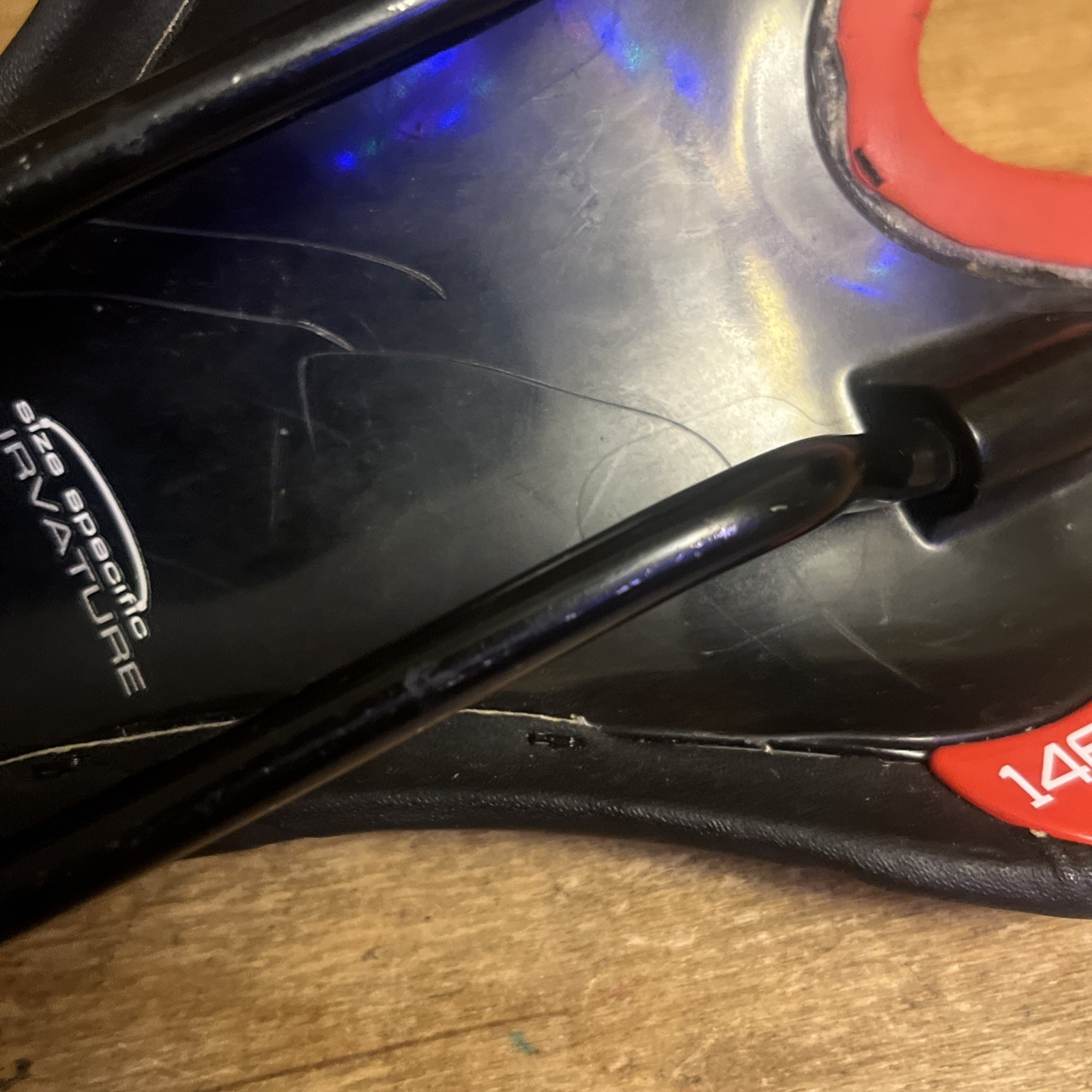 Vintage Bontrager RXL Inform Saddle 270 mm Length 140 Width Ti Rails Tempt Tech