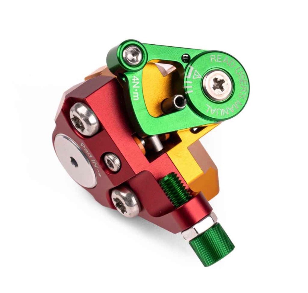 New GROWTAC EQUAL flat mount disc brake Rasta Limited Color