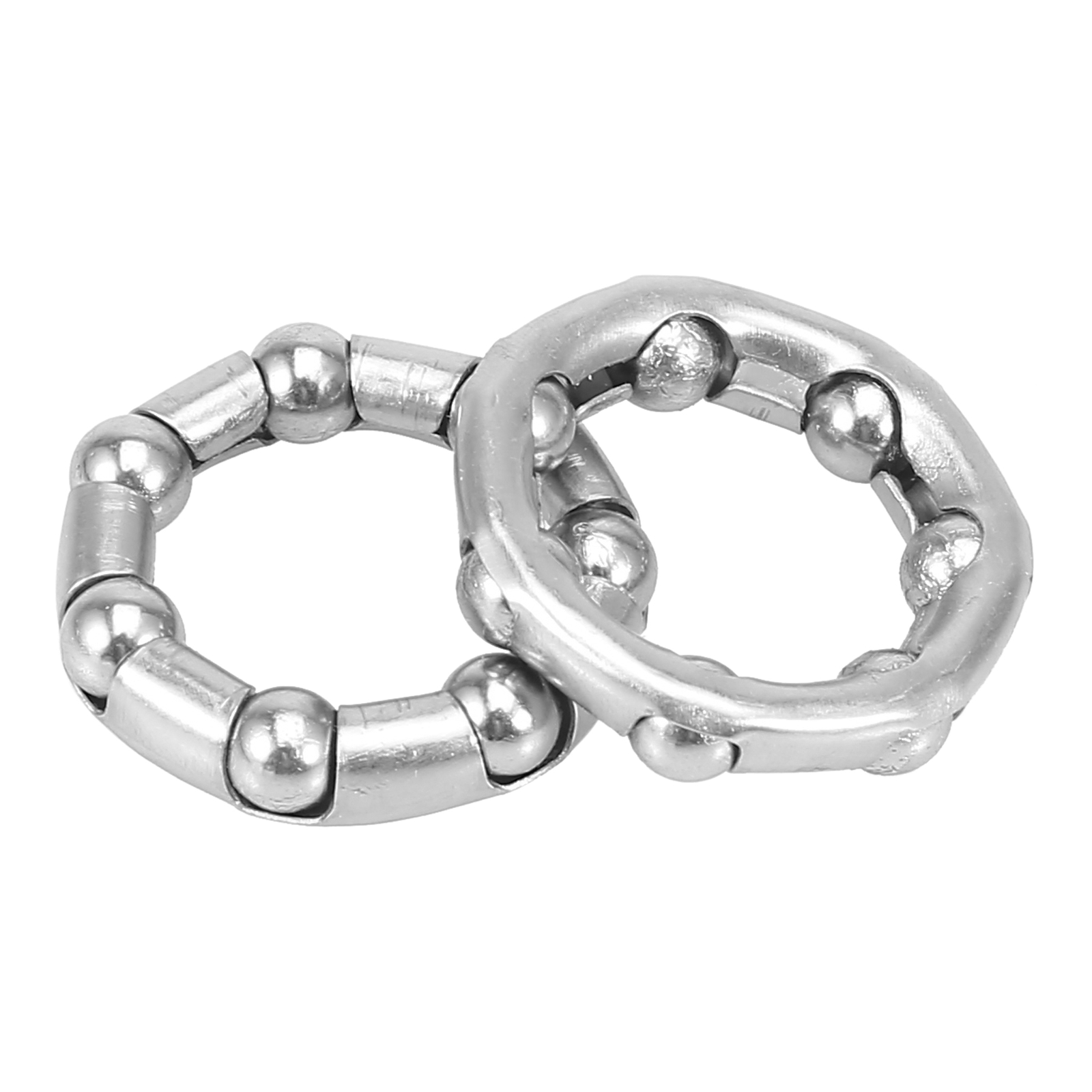 Universal 37.6mm x 7 Ball Bearings Cages Crank Wheel Bearing Retainer Pack of 2