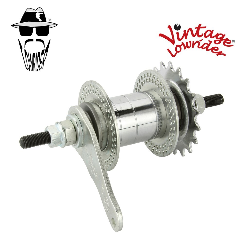 BICYCLE CHROME TRIKE CONVERSION KIT HUB COASTER BEACH CRUISER LOWRIDER CYCLING
