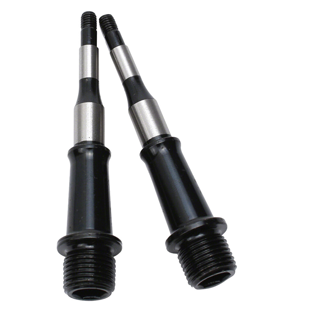 HT Components Cheetah-S Pedal Spindle – M1/ARS0, Chromoly, Black