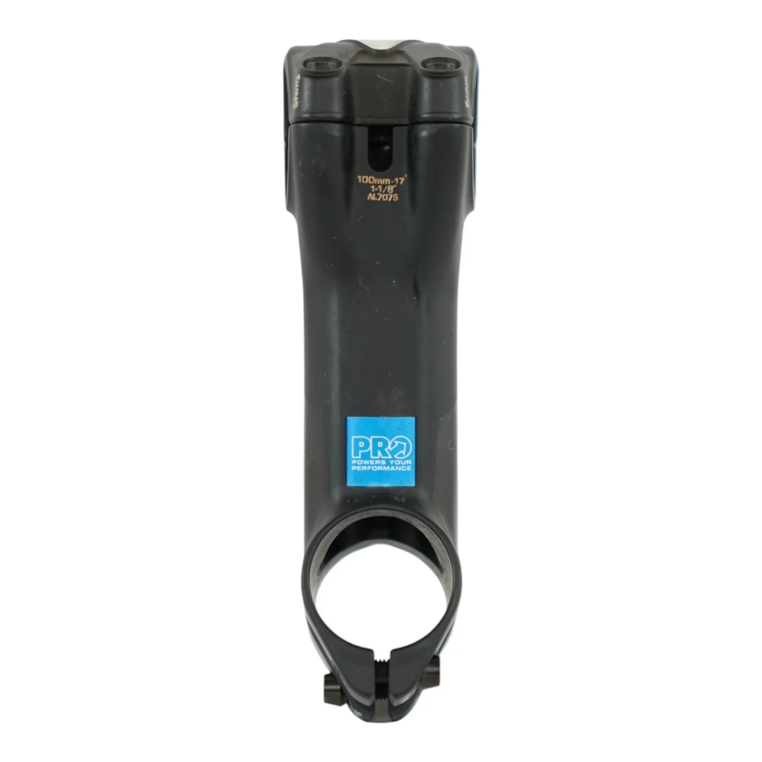 PRO Vibe Stem Black 100mm Length 31.9mm Clamp -17 Degree Rise Road Bike
